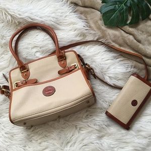 Dooney & Bourke Vintage leather Bag and wallet